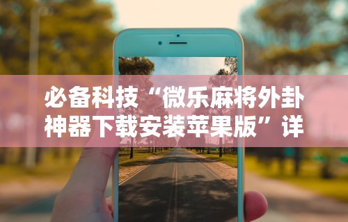 必备科技“微乐麻将外卦神器下载安装苹果版”详细分享装挂步骤教程