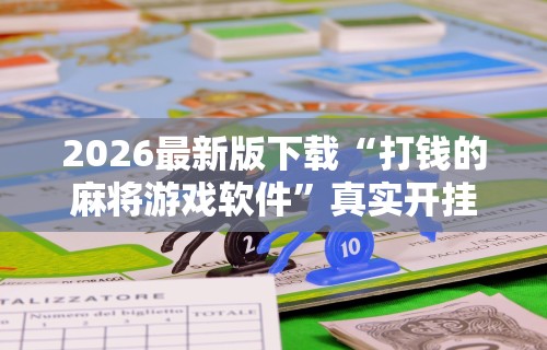 2026最新版下载“打钱的麻将游戏软件”真实开挂技巧分享