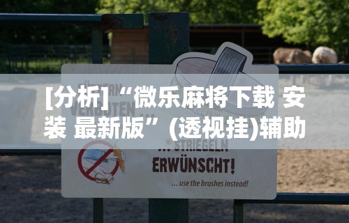 [分析]“微乐麻将下载 安装 最新版	”(透视挂)辅助透视教程