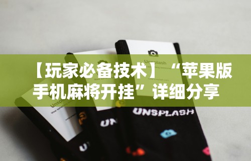【玩家必备技术】“苹果版手机麻将开挂”详细分享装挂步骤