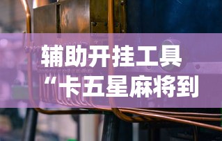 辅助开挂工具“卡五星麻将到底有没有挂透视辅助”(详细开挂教程)