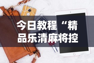 今日教程“精品乐清麻将控制来牌软件”科技辅助神器手机版教程