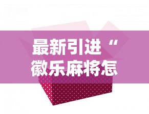 最新引进“徽乐麻将怎么赢”详细分享装挂步骤教程