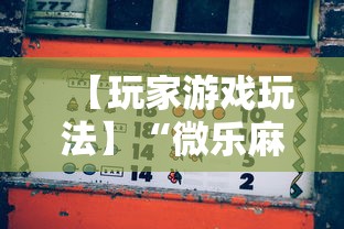 【玩家游戏玩法】“微乐麻将能不能买到挂”真实开挂技巧分享